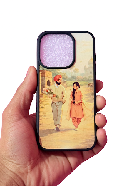 Punjabi Couple phone case